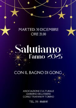 Bagno di Gong di fine anno